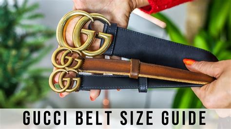 gucci belt sizing chart|gucci belt thin vs thick.